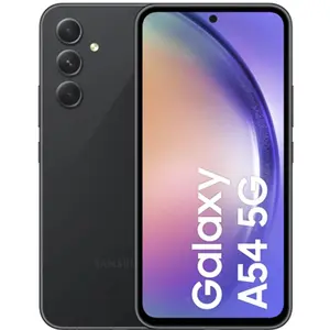 Samsung Galaxy A54 (dual sim) 128 Go noir reconditionné pas cher
