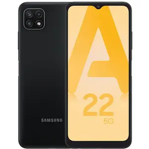 Samsung Galaxy A22 5G (dual sim) 128 Go noir reconditionné pas cher