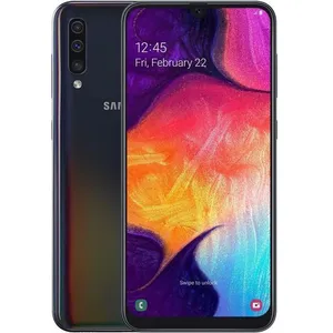 Samsung Galaxy A50 (dual sim) 128 Go noir reconditionné pas cher