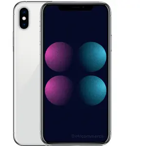 Apple iPhone X 64 Go argent reconditionné pas cher