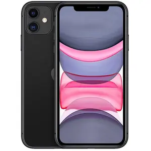 Apple Iphone 11 128go Noir Reconditionné Grade Éco + Coque pas cher
