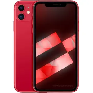 Apple iPhone 11 128 Go - Rouge - Reconditionné grade B pas cher