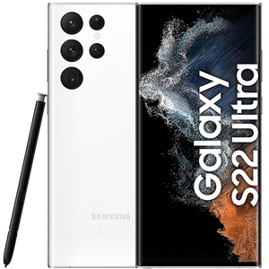 Samsung Galaxy S22 Ultra (dual sim) 128 Go blanc reconditionné pas cher