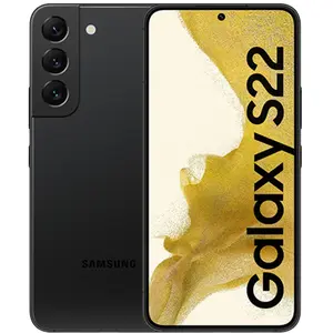 Samsung Galaxy S22 (dual sim) 256 Go noir reconditionné pas cher