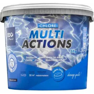 Chlore multiactions EDG - Seau 5 kgVendu parcdiscount