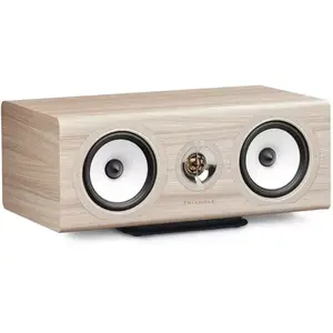 Enceinte centrale Triangle Solstice C3 Bouleau