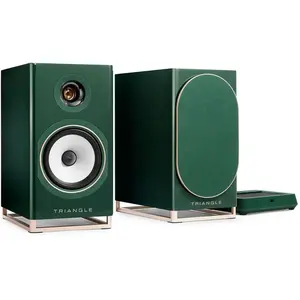 Enceinte bibliothèque active TRIANGLE CAPELLA 2 Vert Anglais pas cher