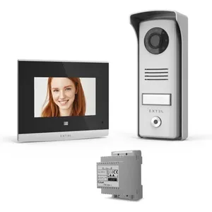 Visiophone filaire Extel Compact avec adaptateur modulaire pas cher
