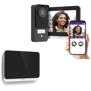 Visiophone Philips WelcomeEye Connect 3 + moniteur supplémentaire Conn... pas cher