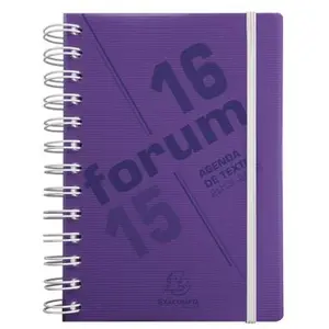 Exacompta Agenda journalier scolaire forum linicolor violet pas cher