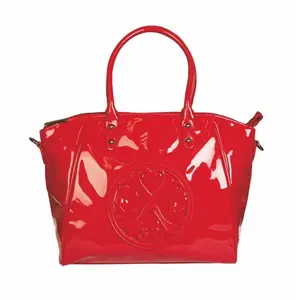 Sac cabas - CHRISTIAN LACROIX - Jonc 4 Ruby - Verni - Synthétique - Femme