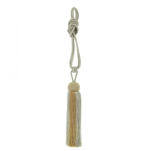 SECODIR CAPRI - Embrasse à Rideau avec Pompon Soyeux beige pas cher