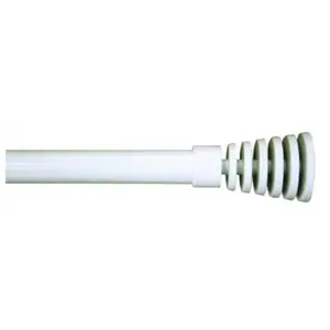 SECODIR Camden - Kit tringle extensible ø 16/19 mm 110 à 210cm Coloris - Blanc pas cher