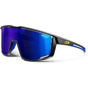 Julbo, Unisexe, Lunettes de sport, Fury Schwarz Blau REACTIV 13 High Contrast (Bleu, Noir, Reactiv 1-3 High Contrast), Bleu, Noir pas cher