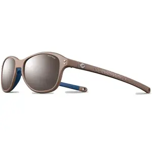 Julbo Boomerang Lunettes de Soleil garçon- Marron-Bleu-Blanc- 2-4 Ans