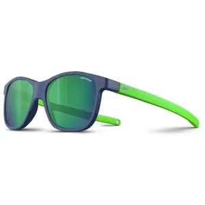 Julbo Turn 2 Lunettes de Soleil, Bleu foncé-Vert, Taille Unique Mixte Enfant