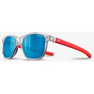 Julbo Turn 2 Lunettes de Soleil, Cristal Brillant-Orange Fluo Mat, Taille Unique Mixte Enfant