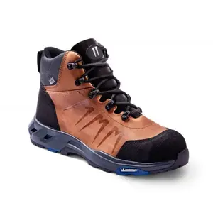 Chaussure haute Top Addict Brown Michelin S3 Gaston Mille T.47 - ADHM347 pas cher