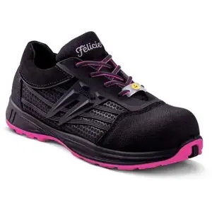 GASTON MILLE Baskets De Sécurité Eris S3 Sra Esd - Noir Et Rose - 39 pas cher