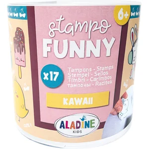 Aladine Aladine Stempel Set Stampo Funny Kawaii 17 stuks pas cher