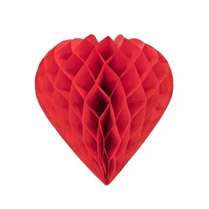 HOBI Coeur à suspendre 30cm, Rouge pas cher