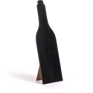 HOBI BOUTEILLE DE VIN PORTE MENU Noir pas cher
