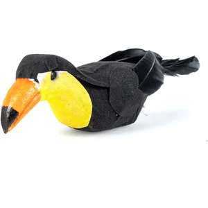 HOBI Toucan sur pince de 15 x 7 cm pour vos fêtes sur le thème des tropiques. pas cher