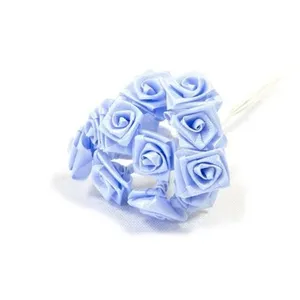 10 Mini rose satin (x 48) ciel pas cher
