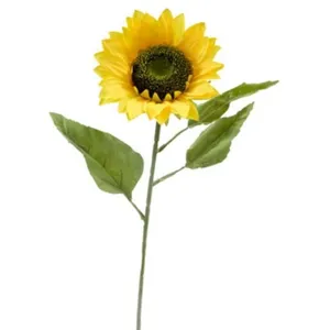 JOUR DE FETE Tournesol artificiel en fleur - 75 cm pas cher