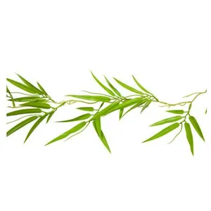 HOBI GUIRLANDE FEUILLES BAMBOU ARTIFICIELLES 1.2M VERT Vert pas cher