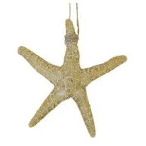 10 Grande Etoile de mer en résine naturelle 12cm pas cher