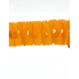 HOBI - Oranje papieren slinger 15cm x 4m voor feestdecoratie pas cher