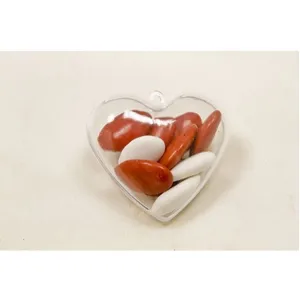 6 Coeurs - TRANSPARENT pas cher