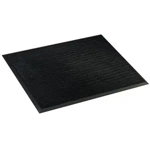 Paperflow, Paillasson, Tapis à picots (L)800 x (P)1000 mm, noir en 100 % caoutchouc, grand pouvoir de brossage, bords (100 x 80 cm) pas cher