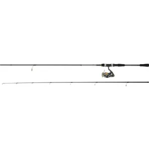 Ensemble Daiwa Lag 702 MHF - noir - 2,13 m pas cher