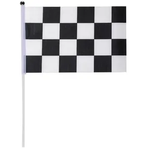 4 DRAPEAUX À AGITER COURSE FORMULE 1 20.5X30CM pas cher