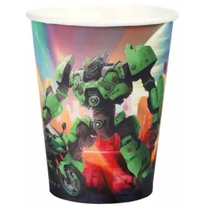 10 Autorobots bekers 270ml pas cher