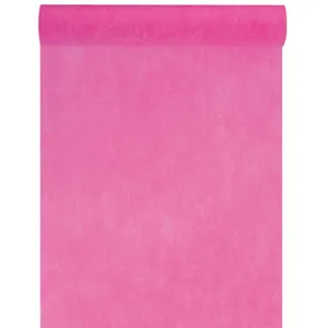 SANTEX 5696-15-30, Chemin de table en intissé 25 METRES, Fuchsia pas cher