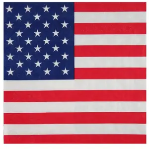 Comparateur de prix : Serviette de table Amérique: USA (x20) REF/4771 Tricolore Etats-Unis