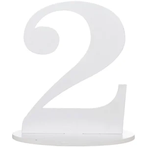 Fabulous 2 tafel nummer 17cm pas cher