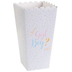 SANTEX Boîte cornet Baby Shower Boy and Girl pour gourmandises (x8) REF/7658 pas cher