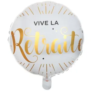 Sachet de 1 ballon Alu Vive la Retraite pas cher