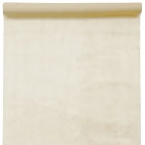 SANTEX Grand tapis OPAQUE jetable 1mx15m IVOIRE opaque  (SX ivoire) pas cher