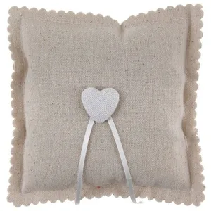 Santex COUSSIN ALLIANCES CUR 15X15CM NATUEL pas cher