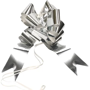 CHALAYER KIT DÉCO VOITURE MARIAGE 24.5X23.5X7CM ARGENT Gris, Argent pas cher