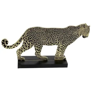 Centre de table Léopard 18 cm pas cher