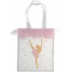 Grand Sac en coton Ballerine 37cm pas cher