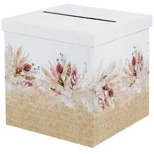 JOUR DE FETE Tirelire - 20 x 20 x 20 cm - Romance Champêtre pas cher