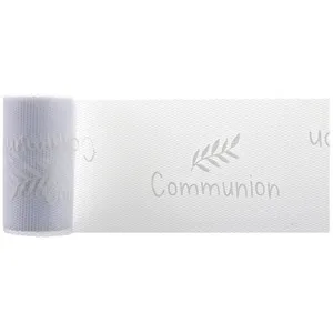 SANTEX 1 Bobine ruban large Communion blanc 80mm x 10m REF/7637 pas cher