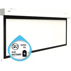 Ecran de projection ORAY ESQUAR HC 214x34 pas cher